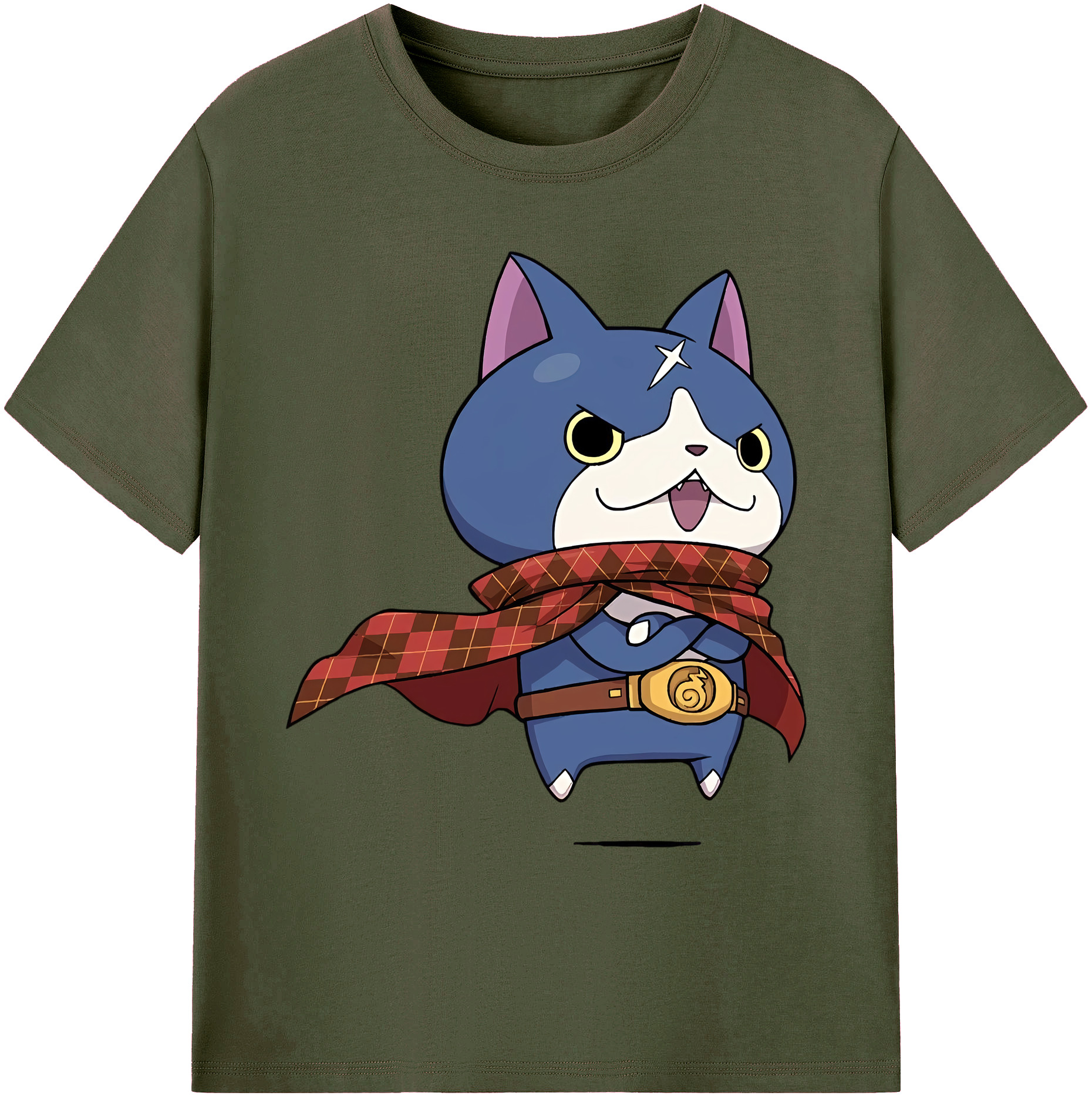 （画像用） 妖怪ウォッチ Yo-kai Watch 綿100％ メンズ半袖Tシャツ｜肌触りやわらか＆通気性